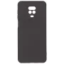Evelatus Nano Silicone Soft Touch TPU Dėklas, skirtas Xiaomi Redmi Note 9 Pro / Redmi Note 9S - Juodas