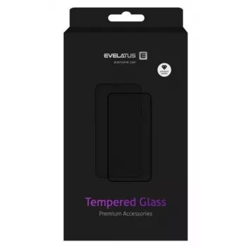 Evelatus Privacy 2.5D Silk Full Cover apsauginis stiklas, skirtas Apple iPhone 14 Pro Max 6,7 colio – apsauga nuo šnipinėjimo, antistatinis, Japan Glue, 9H kietumas, be burbuliukų