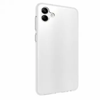 EVELATUS Samsung Galaxy A04E / A04 skaidrus silikoninis dėklas 1.5mm TPU permatomas