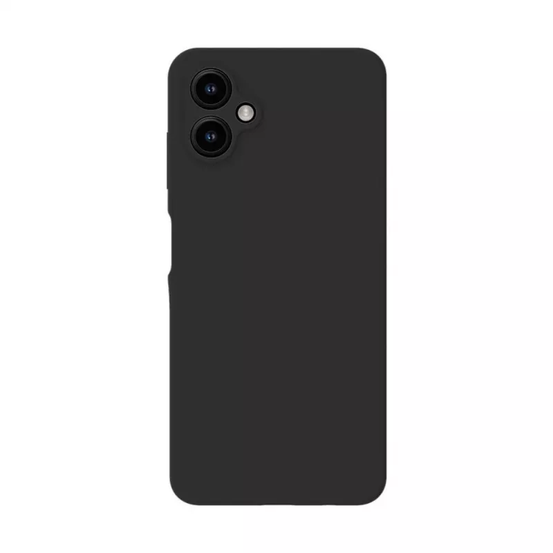 Evelatus Samsung Galaxy A06 5G Premium magnetinis minkšto prisilietimo silikoninis dėklas juodas