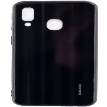 Evelatus Samsung Galaxy A10 Water Ripple Full Color Electroplating Tempered Glass Screen Protector Black