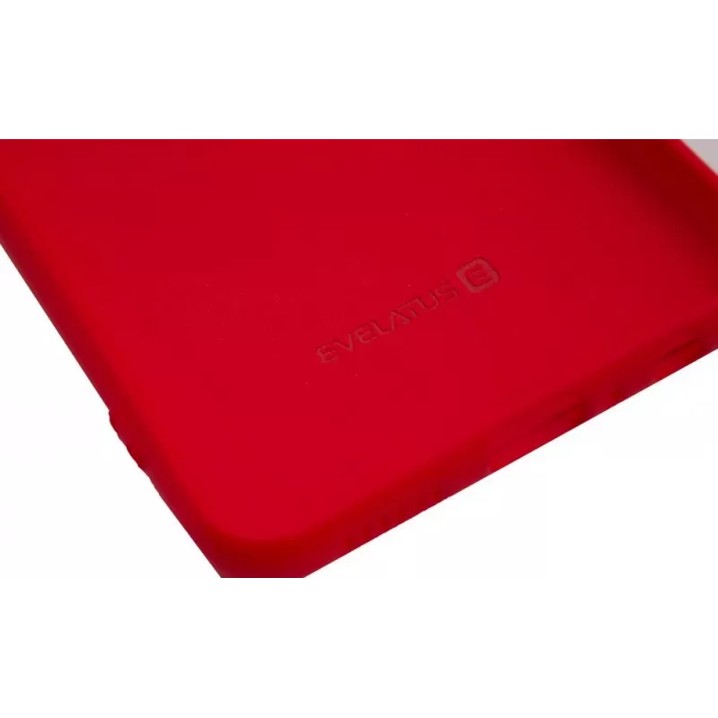 Evelatus Samsung Galaxy A20s Nano Silicone Case Soft Touch TPU Red