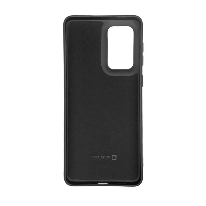 Evelatus Samsung Galaxy A33 5G Nano silikoninis dėklas Soft Touch TPU juodos spalvos
