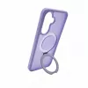 Evelatus Samsung Galaxy A37 / A36 Shield dėklas su MagSafe ir stoveliu, matinis žiedas, levandų violetinė