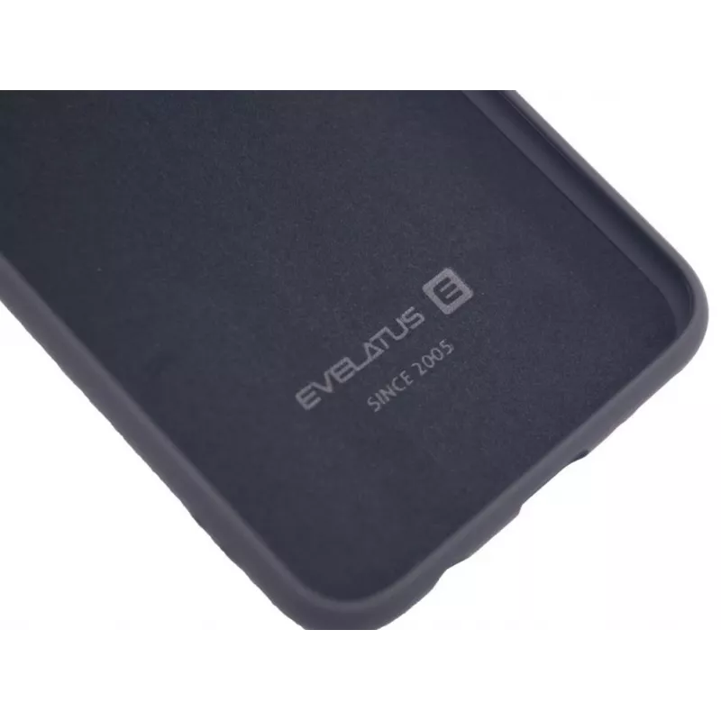 Evelatus Samsung Galaxy A40 Nano Silicone dėklas, Soft Touch TPU, juodas