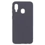 Evelatus Samsung Galaxy A40 Nano Silicone dėklas, Soft Touch TPU, juodas
