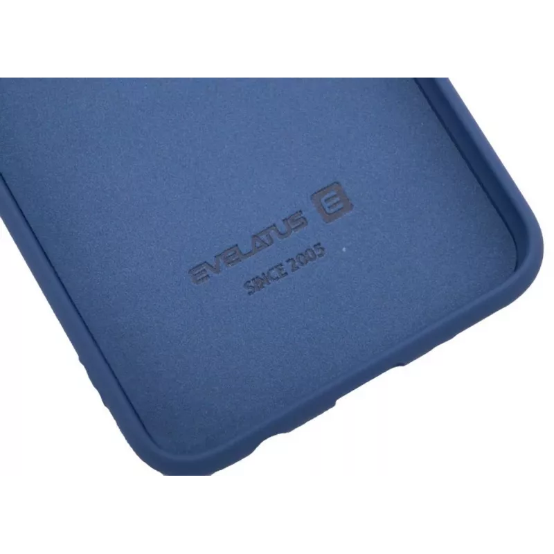 Evelatus Samsung Galaxy A40 Nano Silicone dėklas Soft Touch TPU tamsiai mėlynas