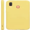 Evelatus Samsung Galaxy A40 Nano Silicone Case Soft Touch TPU Geltona
