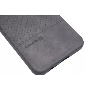 Evelatus Samsung Galaxy A6 2018 TPU Dėklas su Metaline Plokštele Magnetiniam Laikikliui Automobilyje Juodas
