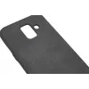 Evelatus Samsung Galaxy A6 2018 TPU Dėklas su Metaline Plokštele Magnetiniam Laikikliui Automobilyje Juodas