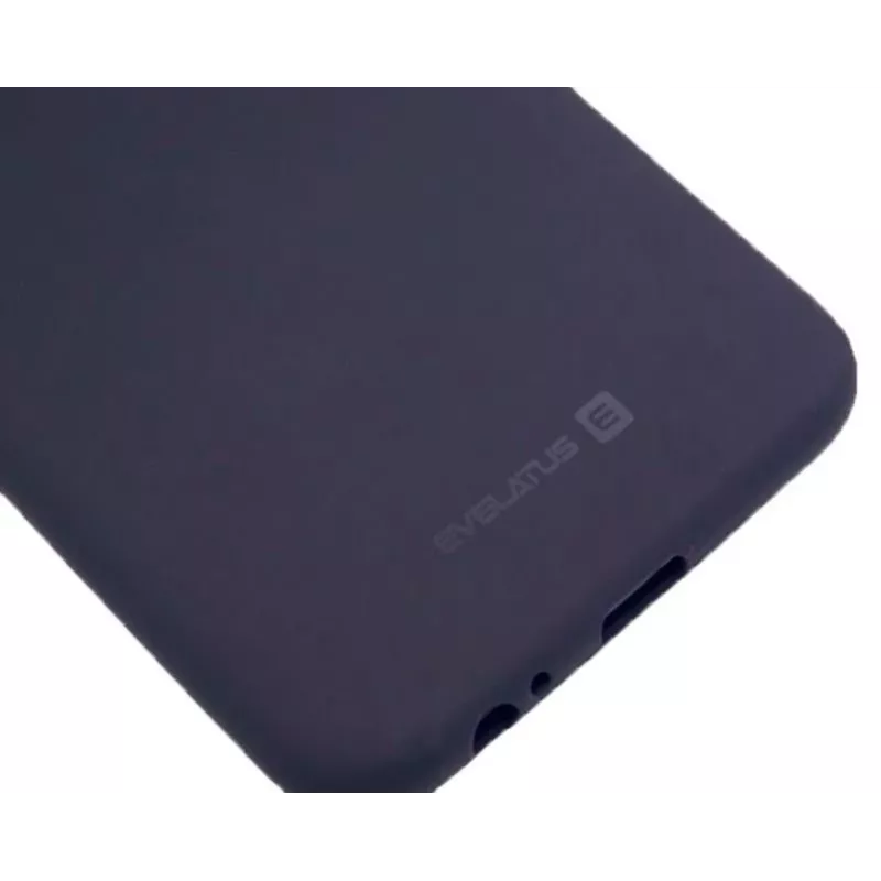 Evelatus Samsung Galaxy A6 Plus 2018 Nano Silicone Case Soft Touch TPU Midnight Blue