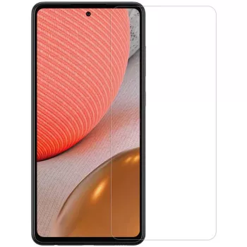 Evelatus Samsung Galaxy A72 4G / A72 5G 0,33 mm Flat Clear Tempered Glass Screen Protector with Japan Glue, Anti-Static