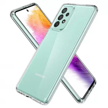 Evelatus Samsung Galaxy A73 5G skaidrus silikoninis dėklas 1.5mm TPU permatomas