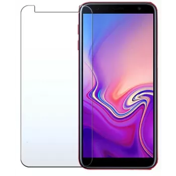 Evelatus Samsung Galaxy J6 Plus 0,33 mm Flat Clear Tempered Glass Screen Protector with Japan Glue Anti-Static