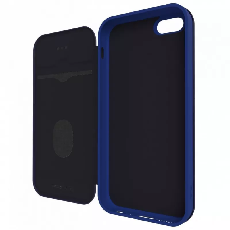 Evelatus Samsung Galaxy J6 Plus knygelės dėklas tamsiai mėlynas