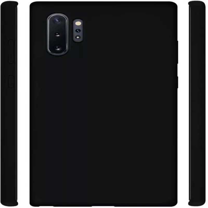 Evelatus Samsung Galaxy Note 10 Plus Premium Soft Touch silikoninis dėklas juodas