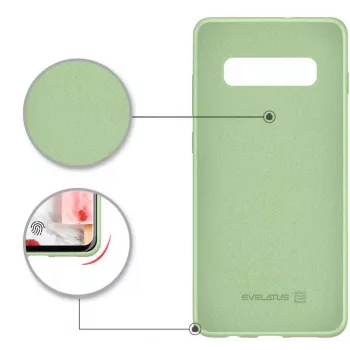 Evelatus Samsung Galaxy S10+ nano silikoninis dėklas Soft Touch TPU mėtų spalvos