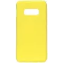 Evelatus Samsung Galaxy S10e Nano Silicone dėklas Soft Touch TPU geltonas