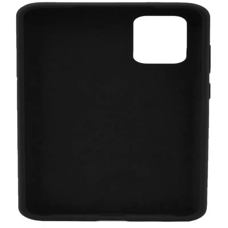 Evelatus Samsung Galaxy S21 Ultra Premium Soft Touch Silicone dėklas juodos spalvos
