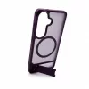 Evelatus Samsung Galaxy S26 guminis dėklas su MagSafe ir kojelė, violetinis