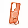Evelatus Samsung Galaxy S26 Ultra Shield dėklas su MagSafe ir stovu, matinis oranžinis