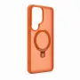 Evelatus Samsung Galaxy S26 Ultra Shield dėklas su MagSafe ir stovu, matinis oranžinis