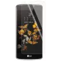 EVELATUS Silicone Back Cover for LG K8 (2016) - Black