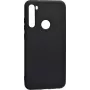 Evelatus Soft Touch Silicone Case with Strap for Xiaomi Redmi Note 8 / Redmi Note 8 2021 - Black