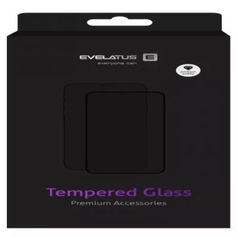 Evelatus Grūdinto stiklo apsauginis stikliukas, skirtas Xiaomi Redmi Note 8 / Redmi Note 8 2021 – 0,33mm plokščias skaidrus stiklas su Japan Glue, antistatinis