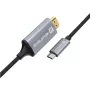 Evelatus Universal Data Cable HDMI į Type C TPC04 juoda