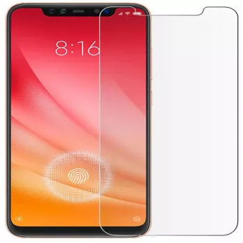 Evelatus Xiaomi Mi 8 0.33mm Flat Clear Tempered Glass Screen Protector su Japan Glue ir Anti-Static danga