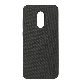 Evelatus Xiaomi Redmi 5 Plus TPU Case 2 su metaline plokštele (tinka magnetiniam laikikliui automobilyje) juoda