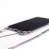 Evelatus Xiaomi Redmi 7 Silicone Transparent with Necklace TPU Strap Silver