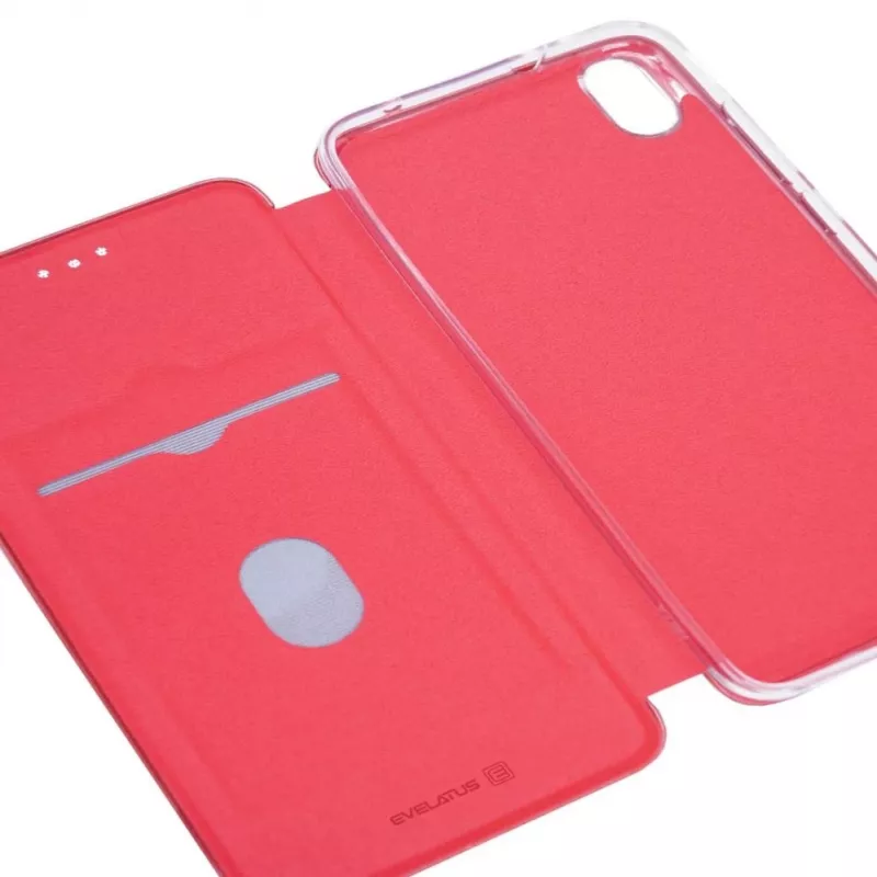 Evelatus Xiaomi Redmi 7A Book Case Vyno Raudona