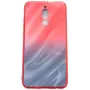 Evelatus Xiaomi Redmi 8 Water Ripple Gradient Color Anti-Explosion Tempered Glass Case Gradient Red-Black