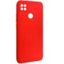 Evelatus Xiaomi Redmi 9C / 10A Soft Touch Silicone Case Red