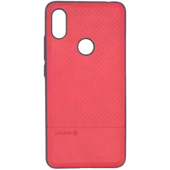 Evelatus Xiaomi Redmi S2 TPU Case 1 su metaline plokštele (dera su magnetiniais laikikliais) Raudona
