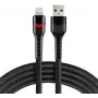 everActive CBB-1IBR USB-A į Lightning RGB LED pintas laidas 1m 2,4A juodas