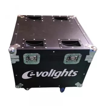 EVOLIGHTS GLACIER 18 CASE 4IN1 Solid Flight Case 4 judantiems prožektoriams