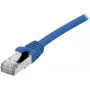 EXERTIS CONNECT Cat 6A S/FTP tinklo kabelis, mėlynas, 3,0 m, plonas snagless antgalis, LSZH 858455