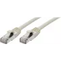 EXERTIS CONNECT CAT 6a SFTP tinklo kabelis, RJ-45 – RJ-45, 15 m, pilkas 858411