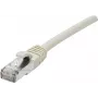 EXERTIS CONNECT Cat. 6A U/UTP varinis tinklo kabelis, pilkas, 10 m, paruoštas PoE++ su fiksatoriaus apsauga 859455