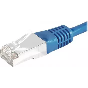 EXERTIS CONNECT Cat6 S/FTP PiMF tinklo kabelis, mėlynas, 0,7 m, plonas snagless apsauginis antgalis 856841