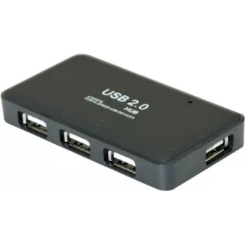EXERTIS CONNECT Mini USB 2.0 Hub, 4 prievadų (021112)
