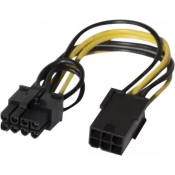 EXERTIS CONNECT PCI Express 6-Pin į 8-Pin maitinimo adapterio kabelis vaizdo plokštėms (146695)