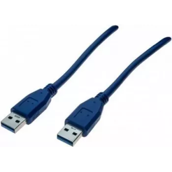 EXERTIS CONNECT USB 3.0 kabelis A male į A male 2m mėlynas 532477