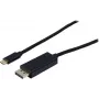 EXERTIS CONNECT USB-C į DisplayPort 1.4 8K adapterio kabelis, 2,0 m (127542)