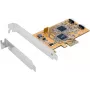 EXSYS EX-11057 PCI Express dvigubas RS-232 serijinis adapteris