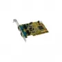 EXSYS EX-42042-IS 2 prievadų universalaus PCI serijinė RS-232/422/485 kombinuota plokštė su 16C950 UART, 128 baitų FIFO, optoizoliacija ir apsauga nuo viršįtampių