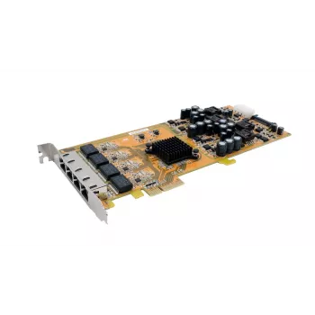 EXSYS EX-6074POE-2 PCI Express keturių gigabitinių Ethernet su PoE+ tinklo plokštė